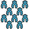 10Pcs Computerized Embroidery Cloth Self Adhesive Patches DIY-GF0011-73B-1