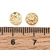 Brass Bead Caps KK-G600-13G-3