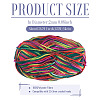 Polyester Fibers Knitting Yarn DIY-TADJ0002-005L-4