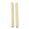 Brass Tube Beads KK-H503-03G-03-1