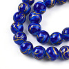 Baking Paint Glass Beads X1-DGLA-N010-10mm-05-3