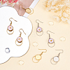 DIY Sublimation Blank Dangle Earring Making Kit STAS-DC0009-40-4