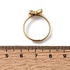 304 Stainless Steel Cubic Zirconia Finger Rings RJEW-C169-01G-7