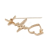 Alloy Brooch Pin for Clothes Backpack JEWB-Q030-28G-3