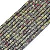 Natural Dragon Blood Jasper Beads Strands G-P575-B21-4x2mm-2