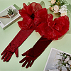 Velvet Long Finger Gloves AJEW-WH20067-005A-7