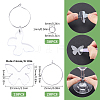 SUNNYCLUE DIY Blank Wine Glass Charm Making Kit DIY-SC0023-62A-2