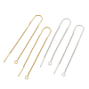 Craftdady Brass Stud Earring Findings KK-CD0001-02-1