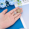 1Pc 925 Sterling Silver Bead Cage Pendants STER-PH0004-84-3