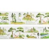 Mountain Forest Waterproof PET Decorative Stickers DIY-Q052-03D-1