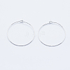 Long-Lasting Plated Brass Hoop Earrings Findings LS-KK-K204-179P-NF-1