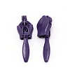 Iron Invisible Zipper Pull Slider Head IFIN-WH0057-09M-1