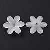 6-Petal Transparent Acrylic Bead Caps LS-X-OACR-A017-14-2