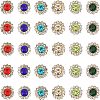 SUPERFINDINGS 600Pcs 6 Colors Sew on Rhinestone RGLA-FH0001-02-1