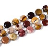 Natural Mookaite Beads Strands G-B153-B19-4