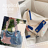 DIY Letter Acrylic Keychain Making Kits DIY-SC0029-39A-4