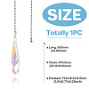 1Pc Glass Ceiling Fan Pull Chain Extenders HJEW-TADJ0001-05C-4