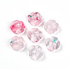 Transparent Acrylic Beads X1-TACR-T028-40C-2