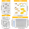 Flower Theme DIY Scrapbooking Tools DIY-TN0001-03-2