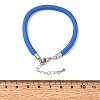 Braided Round Polyester Cord Bracelet Makings FB-CBAEDA0-01P-31-3