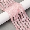 Natural Rose Quartz Beads Strands G-Q060-E21-04-2