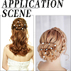 40Pcs 2 Styles Spiral Hair Pin Coil Iron Hair Accessories OHAR-SP0001-10A-7