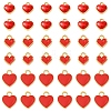 48Pcs 3 Styles Alloy Enamel Charms ENAM-FS0002-42-1