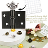 3Sets 3 Colors Alloy Teapot & Tea Cup Set Model DJEW-GA0001-73-4