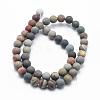 Natural Ocean Agate/Ocean Jasper Beads Strands G-G716-02-4mm-2