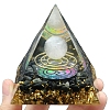 Resin Orgonite Pyramid PW-WG40663-05-1