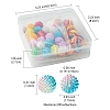 3 Styles ABS Plastic Beads KY-FS0001-24-4