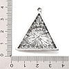 Tibetan Style Alloy Egyptian Pyramid Eye Pendants PALLOY-K021-04AS-3