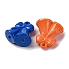 Baking Paint Opaque Acrylic Pendants MACR-F080-17-2