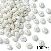 Opaque Acrylic Beads MACR-YW0003-55E-1