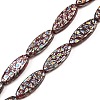 Czech Pressed Glass Beads GLAA-I061-53B-1