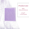 Star Moon Pattern Polyester Mesh Lace Fabric DIY-WH0504-446B-2