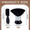 2Pcs 2 Styles Nylon Cleaning Brush & Barber Blade Cleaning Brush MRMJ-LP0001-13-2