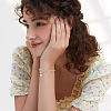 10Pcs 2 Colors Brass Toggle Clasps KK-BBC0021-22B-5