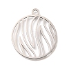 304 Stainless Steel Pendants STAS-B083-23P-1