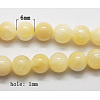 Natural Yellow Jade Beads X-G-Q276-1-1