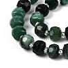 Natural Fuchsite Beads Strands G-N327-08A-06-4