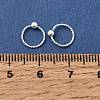 Brass Ball Captive Bead Nose Ring AJEW-G075-01S-01-5