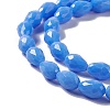 Faceted Glass Beads Strands GLAA-E037-01D-3