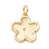 Brass Enamel Pendants KK-P217-02G-04-2