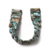 Synthetic Imperial Jasper Beads Strands G-Q050-A01-04-2