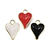 Brass Enamel Pendants KK-I358-002G-A-1