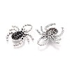 Alloy Rhinestone Enamel Pendants PALLOY-R151-67AS-01-2