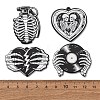 Halloween Embossed Single Face Printed Acrylic Pendants AC-CBAC02B-04-3