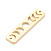 Brass Moon Phase Bar Links KK-P001-96G-2