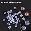 Clear Silicone Full-covered Ear Nuts FIND-SP0001-18F-6